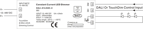 DALI-S1L350C-0连接示意图