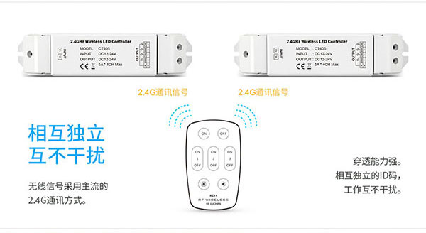 2.4G通讯信号遥控器